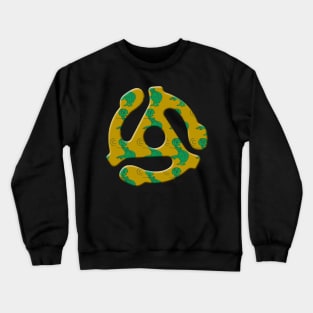Turtle's Records and Tapes - Mascot on 45 Adapter Crewneck Sweatshirt